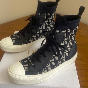 Deep Blue Dior Sneakers